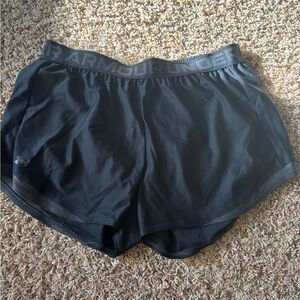 LG Black Athletic Shorts Lightweight Breathable